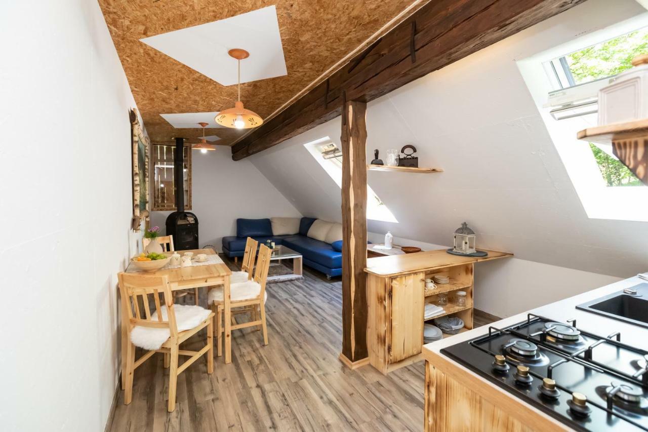 Apartma Waterfall Slap Bohinj ภายนอก รูปภาพ